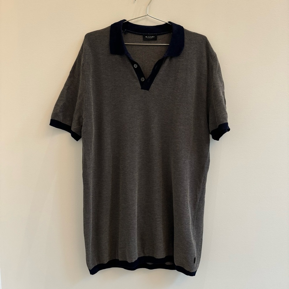 Men's Gray Polo Shirt
